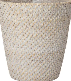 Intratuin plantenmand Sepp whitewash naturel D 20 H 19 cm