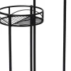 Intratuin plantenrek Tjibbe zwart 30 x 59 x 89 cm