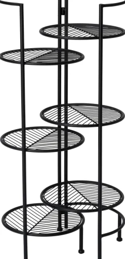Intratuin plantenrek Tjibbe zwart 60 x 30 x 91 cm