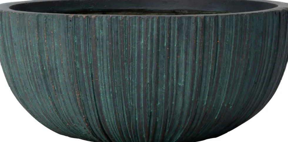 Intratuin plantenschaal Maas blauw D 43 H 19,5 cm