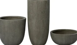 Intratuin plantenschaal Tom grijs D 43 H 19,5 cm