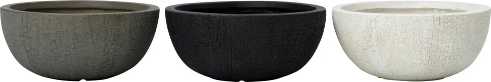 Intratuin plantenschaal Tom grijs D 36,5 H 16 cm