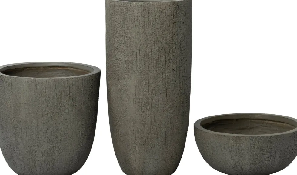 Intratuin plantenschaal Tom grijs D 36,5 H 16 cm