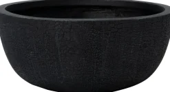 Intratuin plantenschaal Tom zwart D 29 H 12 cm
