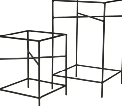 Intratuin plantenstandaard zwart 36 x 36 x 60 cm