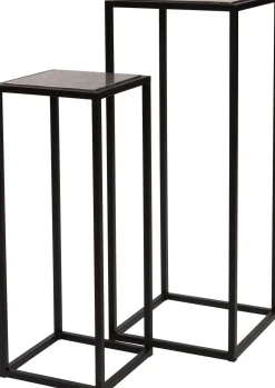 Intratuin plantentafel Bibi zwart D 31 H 80 cm