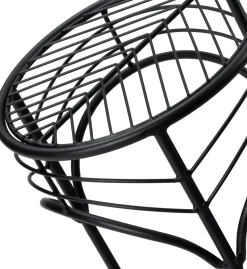 Intratuin plantentafel Tjibbe zwart D 30 H 70 cm