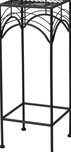 Intratuin plantentafel Tjibbe zwart 23 x 23 x 60 cm