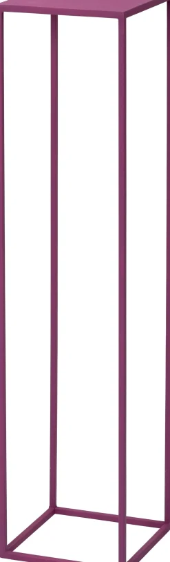 Intratuin plantentafel Vinc roze 22 x 22 x 90 cm