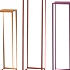 Intratuin plantentafel Vinc rood 25 x 25 x 100 cm