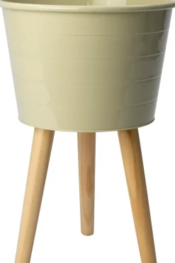 Intratuin plantenteil op poten Mavi groen D 31 H 45 cm
