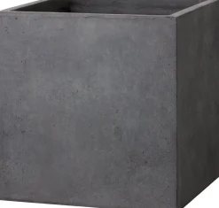 Intratuin pot Kubus 64 x 64 x 55 cm antraciet