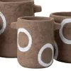 Intratuin pot Terje bruin 19 x 14 x 18 cm