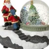 Intratuin sneeuwbol Nix kerstman multi met verlichting 11,5 x 10 x 9,3 cm