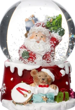 Intratuin sneeuwbol Snoa kerstman klein D 4,5 H 6,5 cm