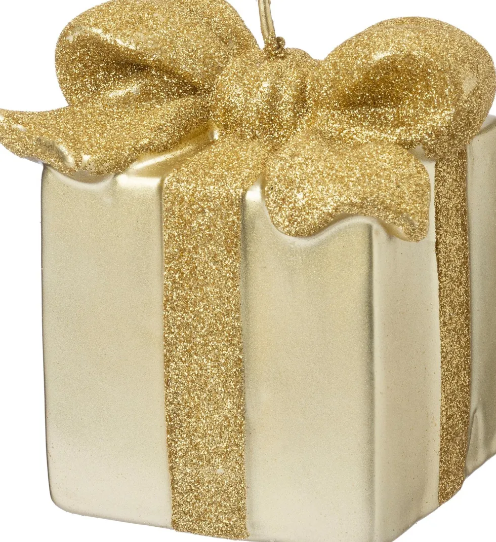Intratuin stompkaars cadeau goud 8 uur 5,5 x 5,5 x 7,5 cm