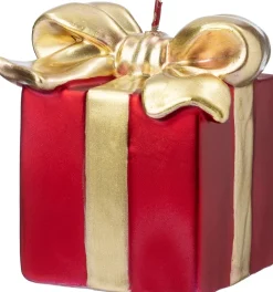 Intratuin stompkaars cadeau rood 15 uur 7,5 x 7,5 x 10 cm