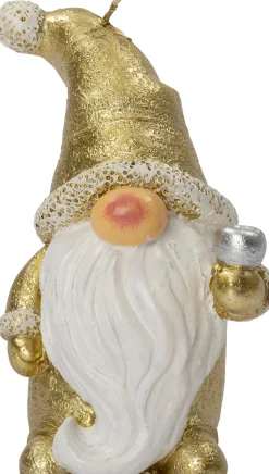Intratuin stompkaars Gnoom goud 13 uur 9 x 9 x 13 cm