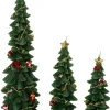 Intratuin stompkaars Kerstboom groen 3 uur D 8,5 H 15 cm
