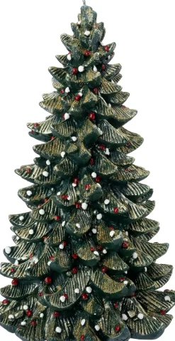 Intratuin stompkaars kerstboom groen 41 uur D 18 H 31 cm