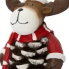Intratuin stompkaars Rendier bruin / rood 5 uur D 8,5 H 11,5 cm