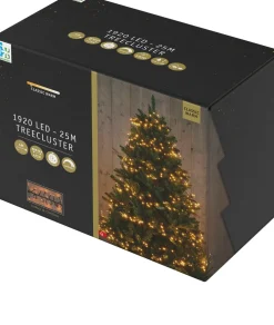 Intratuin treecluster 25 m met 1920 LED lampjes classic warm