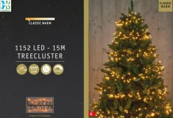 Intratuin treecluster 15 m met 1152 LED lampjes classic warm