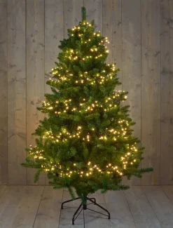 Intratuin treecluster 20 m met 1536 LED lampjes warm white
