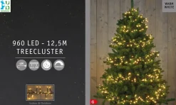 Intratuin treecluster 12,5 m met 960 LED lampjes warm white