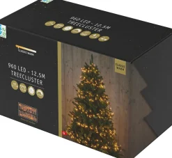 Intratuin treecluster 12,5 m met 960 LED lampjes classic warm