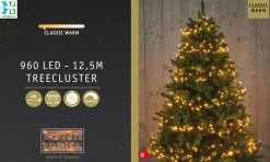 Intratuin treecluster 12,5 m met 960 LED lampjes classic warm