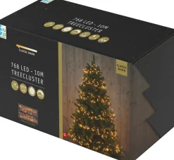 Intratuin treecluster 10 m met 768 LED lampjes classic warm