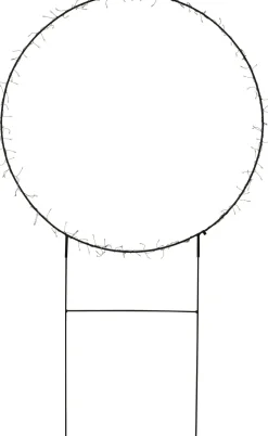 Intratuin tuinsteker Noud cirkel met verlichting D 50 H 80 cm