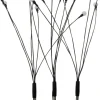 Intratuin tuinsteker zwart met verlichting en timer D 1,3 H 72 cm 3 stuks