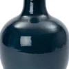 Intratuin vaas Adis blauw D 35 H 50 cm