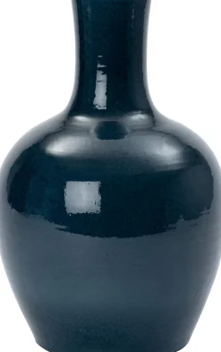 Intratuin vaas Adis blauw D 35 H 50 cm