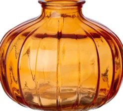 Intratuin vaas Aiden oranje D 10,7 H 8,9 cm