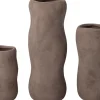 Intratuin vaas Alta taupe D 12,5 H 29,5 cm