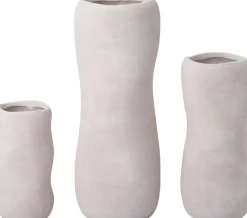 Intratuin vaas Alta wit D 15,5 H 39,5 cm