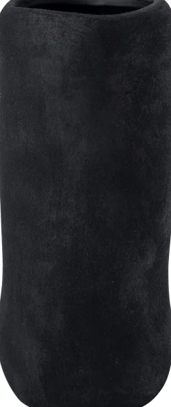 Intratuin vaas Alta zwart D 15,5 H 39,5 cm