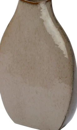 Intratuin vaas Amanda taupe D H 35,2 cm