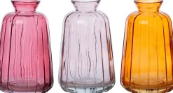 Intratuin vaas Amber roze D 6,8 H 11 cm