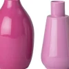 Intratuin vaas Amble violet D 8 H 16 cm
