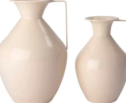 Intratuin vaas Anouk crème D 19,5 H 30,5 cm