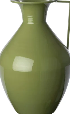 Intratuin vaas Anouk groen D 25 H 37 cm