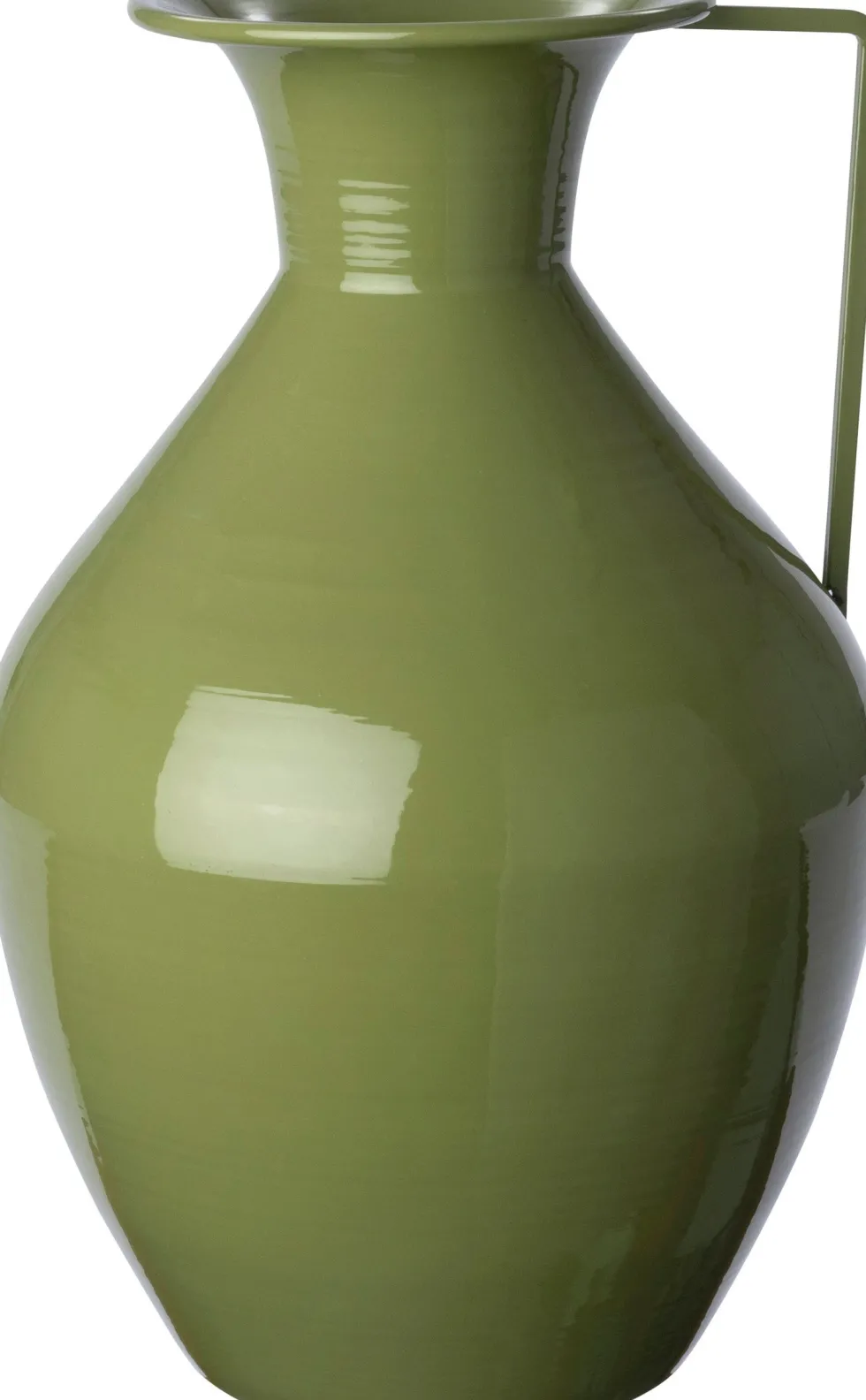 Intratuin vaas Anouk groen D 19,5 H 30,5 cm