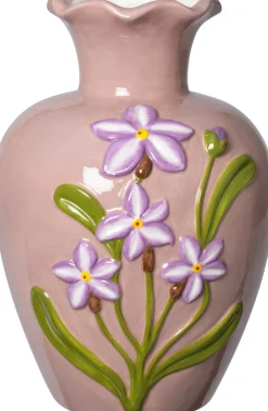 Intratuin vaas Beder roze D 16 H 24 cm