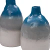 Intratuin vaas Berber blauw D 20 H 31 cm