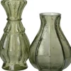 Intratuin vaas Bet groen D 7 H 13 cm