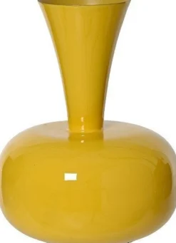 Intratuin vaas Blair geel D 17 H 23 cm